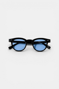 Kids Round Sunglasses – Black/Blue | Unisex