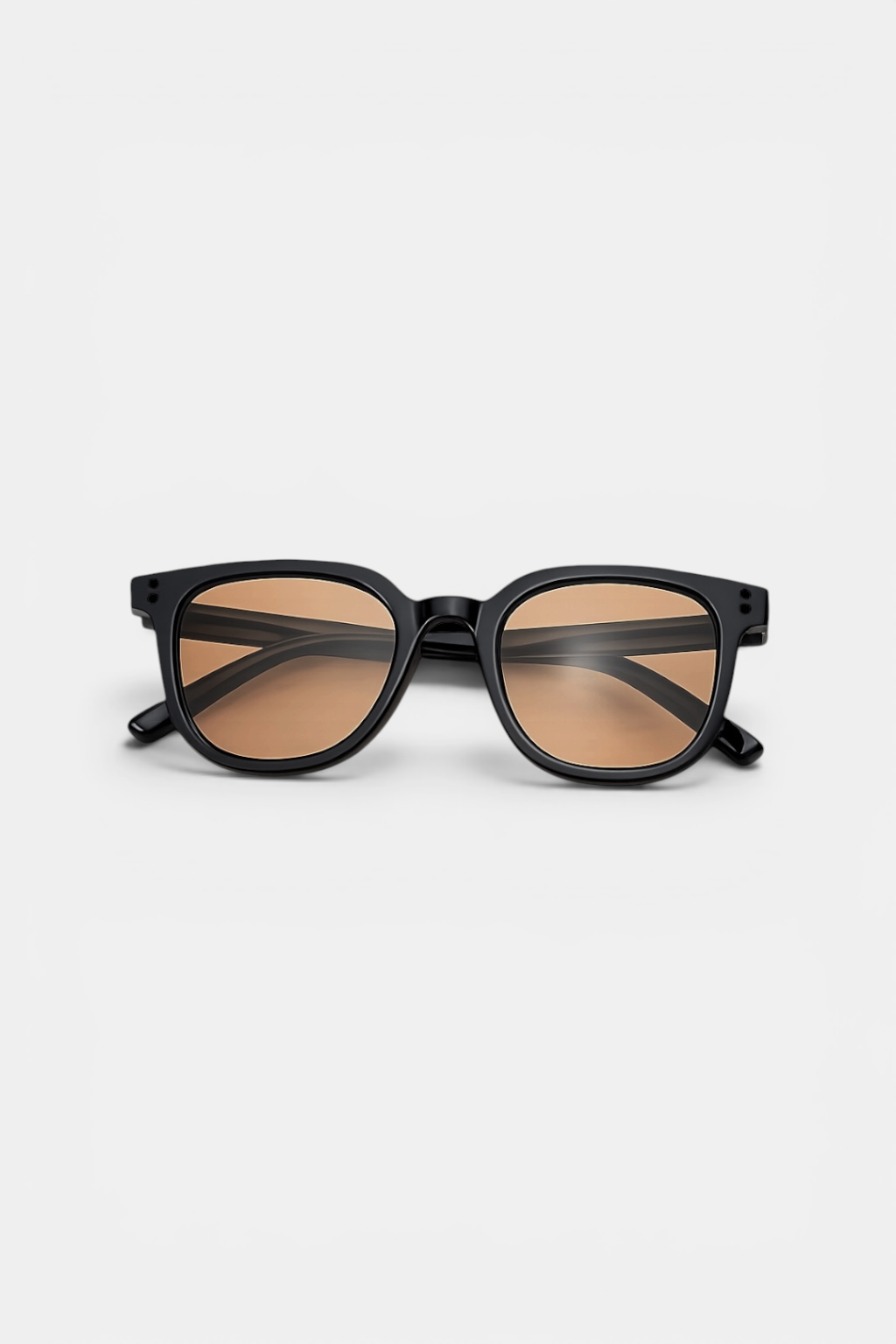 Kids Square Sunglasses – Black/Brown | Unisex