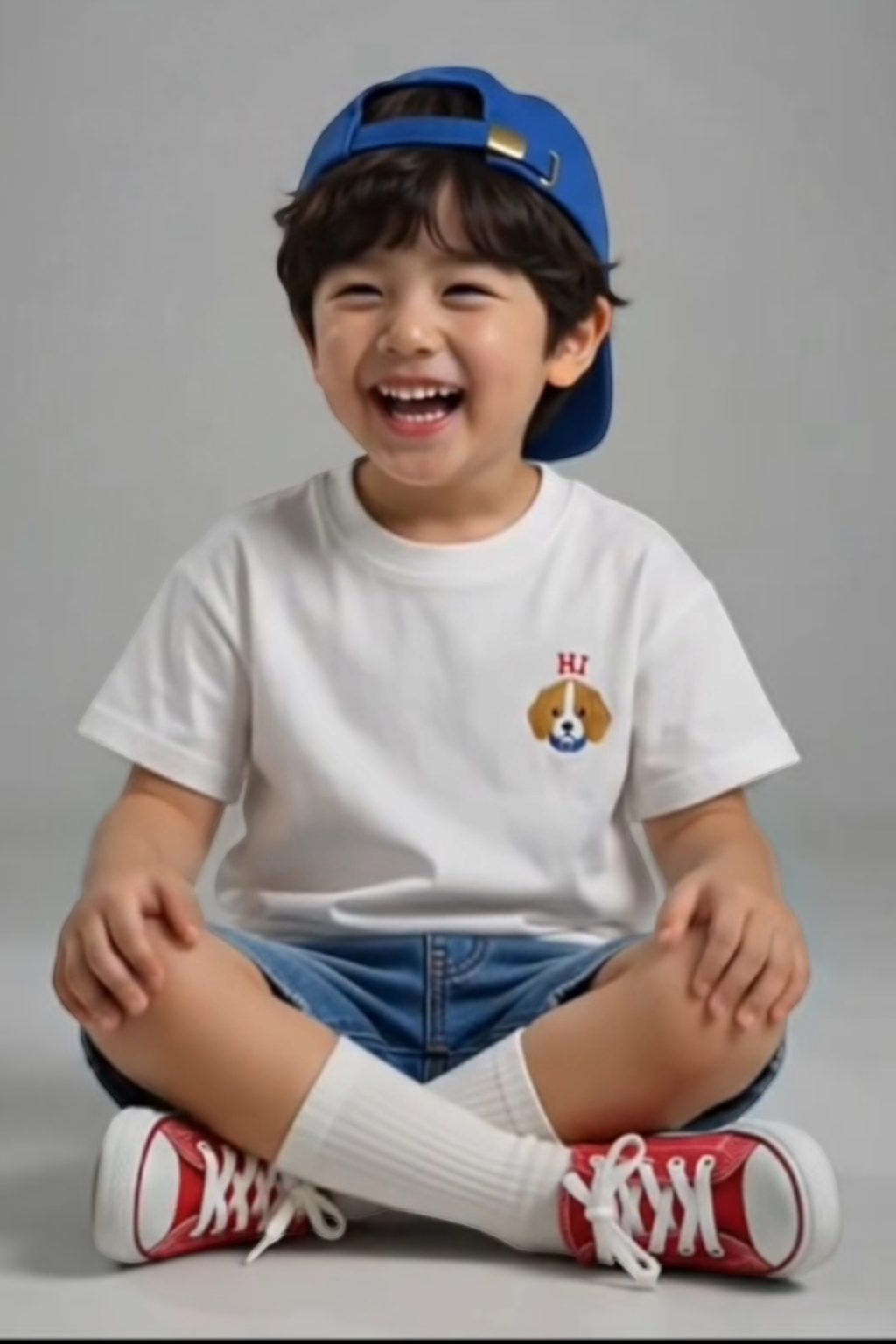 Boys Off-White Embroidered T-Shirt