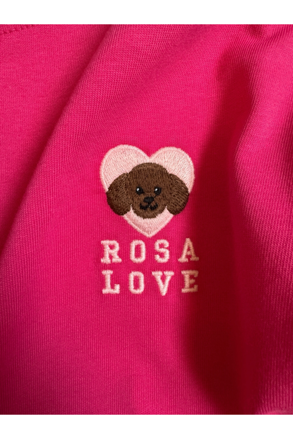 Girls pink Embroidered T-Shirt