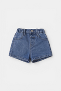 Girls Blue Denim Shorts