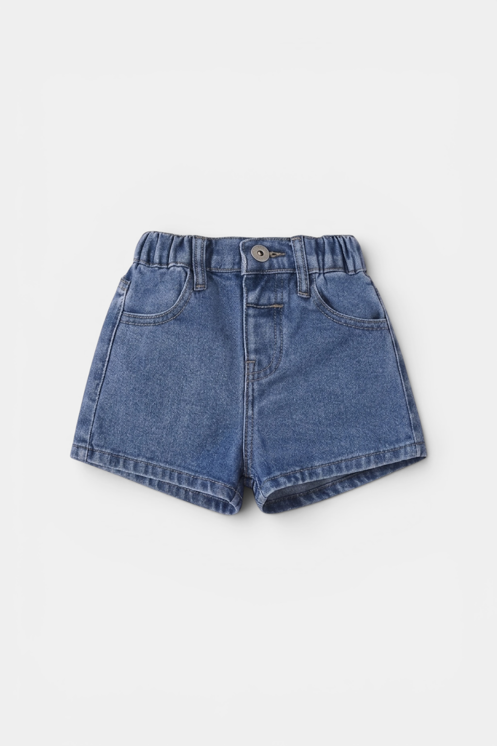 Girls Blue Denim Shorts